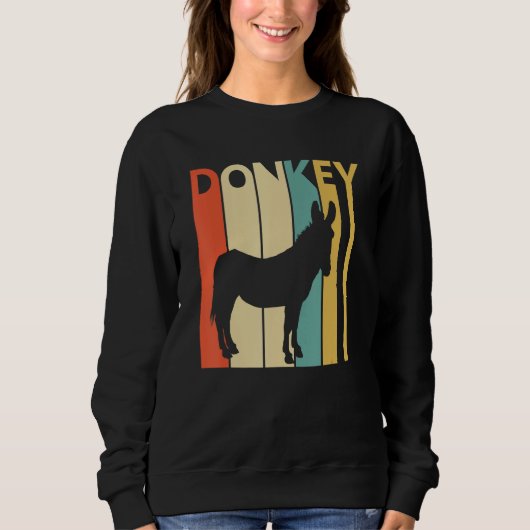 Sweatshirt Beau animal âne (Devant)