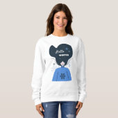 Sweatshirt Beau Bonjour hiver (Devant entier)