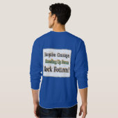Sweatshirt Beau Design À Propos Du Courage Debout! T-Shir (Dos entier)