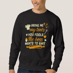 Sweatshirt Beau Gâteau Dit Pour Baker Pâtisserie Cuisinier