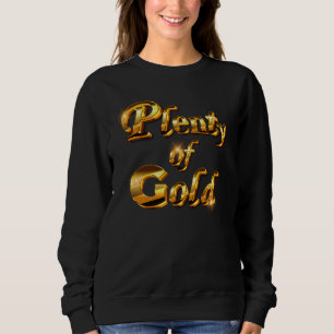 Sweatshirt Beaucoup d'Or - Humour Féminin Élégant