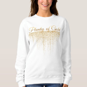 Sweatshirt Beaucoup d'Or Paillettes Dorées