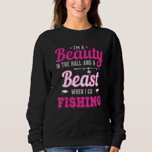 Sweatshirt Beauté Dans Le Hall Bête Quand Aller Pêche Fille P