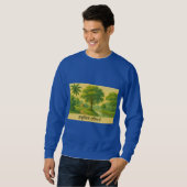 Sweatshirt Beauté de la nature - Paysage paisible du village (Devant entier)