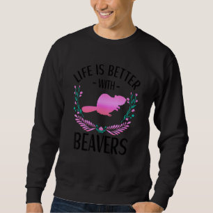 Sweatshirt Beaver Outfit Pour Castor Vêtements Femmes Filles