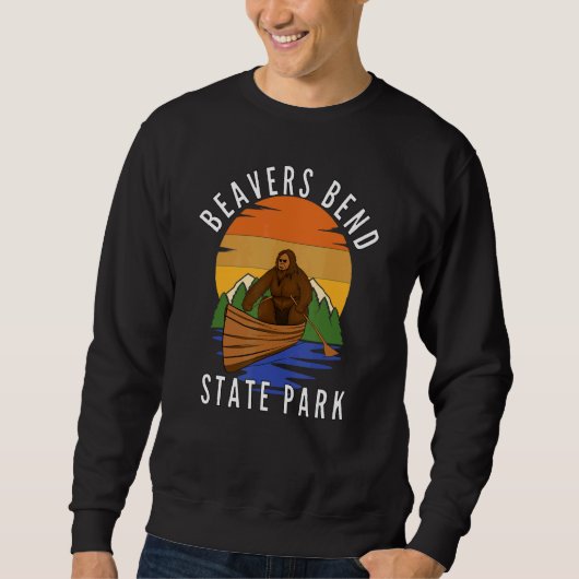 Sweatshirt Beavers Bend State Park Oklahoma Ok Camping 2 (Devant)