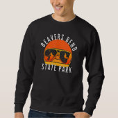 Sweatshirt Beavers Bend State Park Oklahoma Ok Camping 4 (Devant)