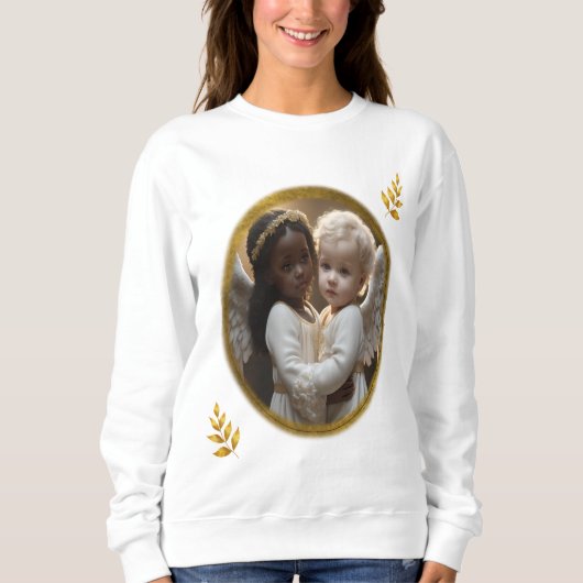 Sweatshirt Bébé Anges (Devant)