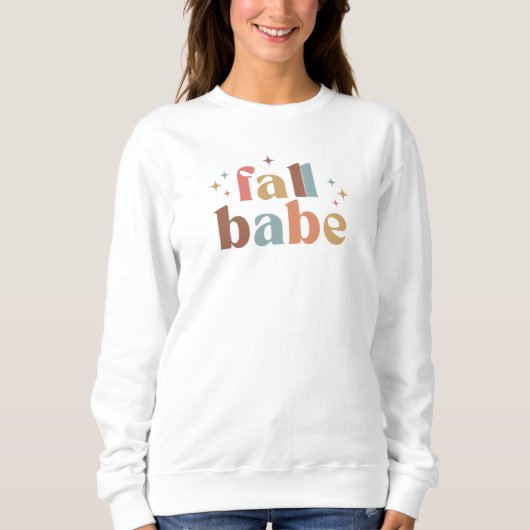 Sweatshirt Bébé d'automne (Devant)
