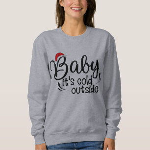 Sweatshirt bébé drôle frais de père Noël de Noël son