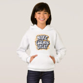 Sweatshirt bébé « Faisons de cette journée une gra (Devant entier)