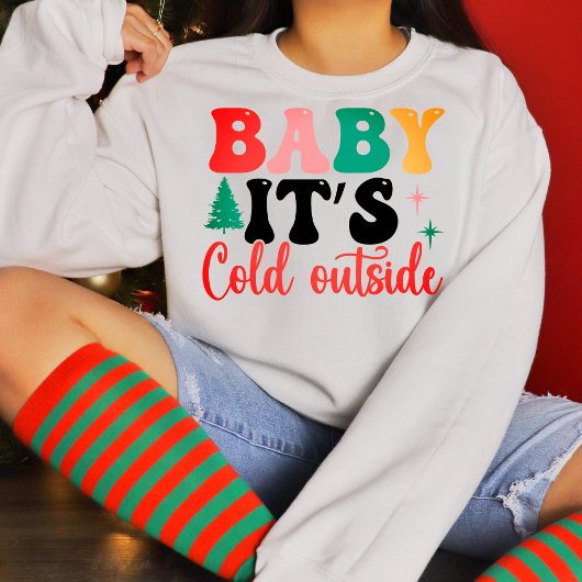 Sweatshirt Bébé il fait froid dehors