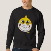 Sweatshirt Bébé requin souriant (Devant)