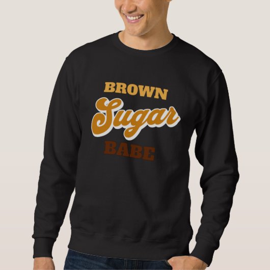 Sweatshirt Bébé Sucre Brun 1 (Devant)