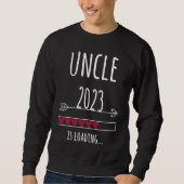 Sweatshirt Become Uncle 2023 Pregnancy  Loading (Devant)
