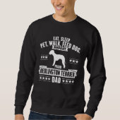 Sweatshirt Bedlington Terrier (Devant)