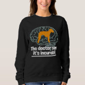 Sweatshirt Bedlington Terrier  2 (Devant)