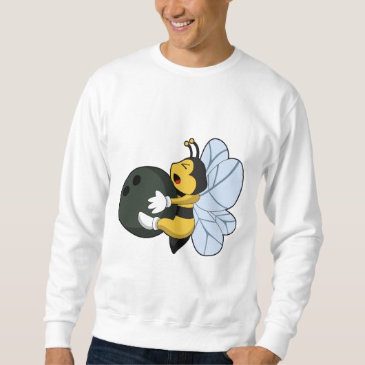 Sweatshirt Bee at Bowling (Devant)