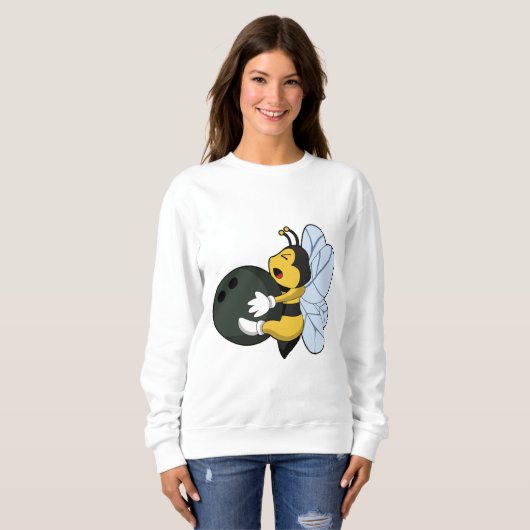Sweatshirt Bee at Bowling (Devant entier)