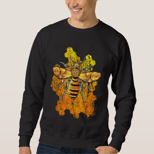 Sweatshirt Beekeeper Apiculture Miel (Devant)