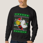 Sweatshirt Beekeeper Honeybee Ugly Christmas Bee (Devant)