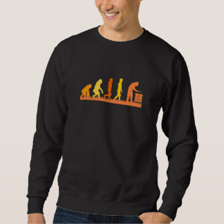 Sweatshirt Beekeeper Retro Evolution Beekeeper Bees
