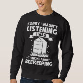 Sweatshirt Beekeeping Honey Farmer Bees Beginner Beekeeper  1 (Devant)