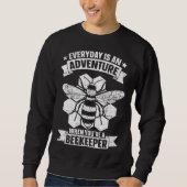 Sweatshirt Beekeeping Honey Farmer Bees Beginner Beekeeper 3 (Devant)