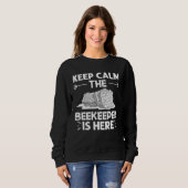Sweatshirt Beekeeping Honey Farmer Bees Beginner Beekeeper  3 (Devant entier)