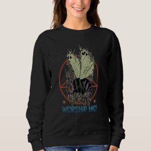 Sweatshirt Beelzebub mort occulte satan diable gothique necro