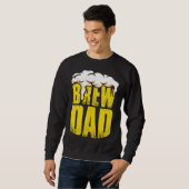 Sweatshirt beer crafter beer  dads crafting beer brewer  2 (Devant entier)
