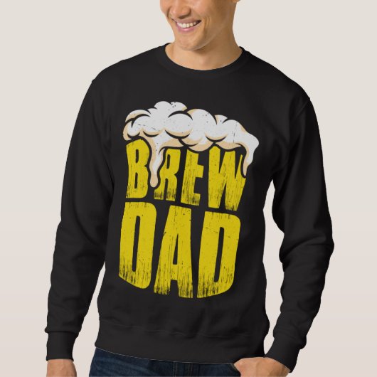 Sweatshirt beer crafter beer  dads crafting beer brewer  2 (Devant)