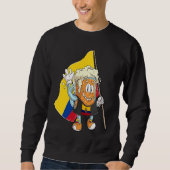 Sweatshirt Beer fan of Ecuador (Devant)