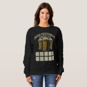 Sweatshirt Beer Festival Pub  Enthusiast Drinking Party Check (Devant entier)