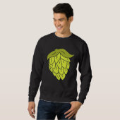 Sweatshirt beer Halloween Costume This is My Scary Beer Hops (Devant entier)