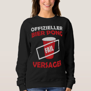 Sweatshirt Beer Pong Beer Beer Pong Hommes Beer Pong