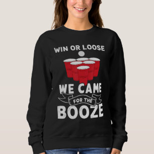 Sweatshirt Beer Pong Pour Le Joueur De L'Équipe De Beer Pong