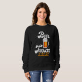 Sweatshirt Beertwosday Love Funny Women Valentine's Day Drink (Devant entier)