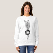 Sweatshirt Beet Gardening Veggie Beet Garden Cadeau (Devant entier)