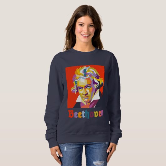 Sweatshirt Beethoven 2 (Devant entier)