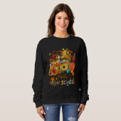 Sweatshirt Beginning Of Autumn Fall Teacher Sunflower Hello H (Devant entier)