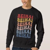 Sweatshirt Beihai City Groovy Retro (Devant)
