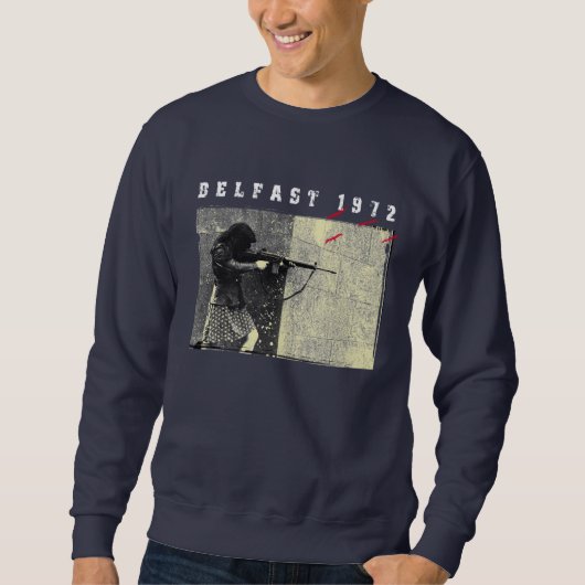 Sweatshirt Belfast 1972 (Devant)