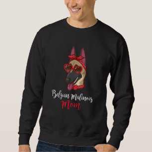 Sweatshirt Belge Malinois Maman Mère Chien Propriétaire Femme