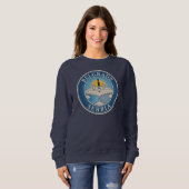 Sweatshirt Belgrade Serbie Europe de l'Est (Devant entier)