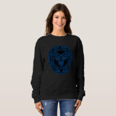 Sweatshirt Bélier Viking Celtique Aries Zodiaque (Devant entier)