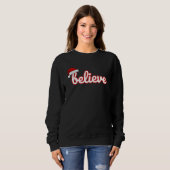 Sweatshirt Believe Christmas (Devant entier)
