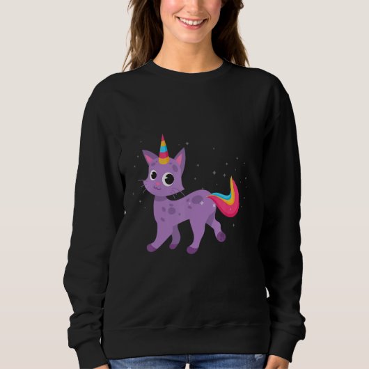 Sweatshirt Belle chatte (Devant)