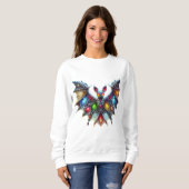 Sweatshirt Belle chauve-souris (Devant entier)