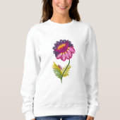 Sweatshirt Belle fleur (Devant)